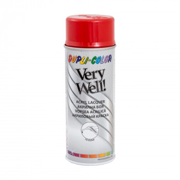 Spray Duplicolor Very Well Ral 3000 rosu foc -400ml
